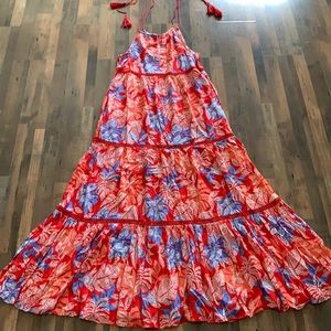 Red Carter dress like new
